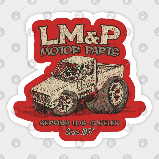 LM & P Motor Parts 1974 Sticker by JCD666